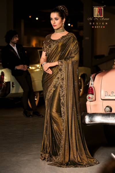 Swarovskin Vol 3 By MN Designer Wedding Partywear Saree Collection